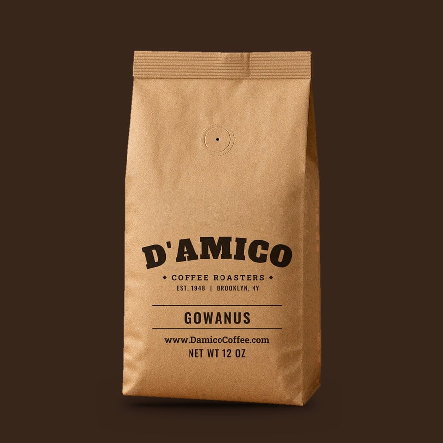 Gowanus, 12 oz bag of D'Amico coffee
