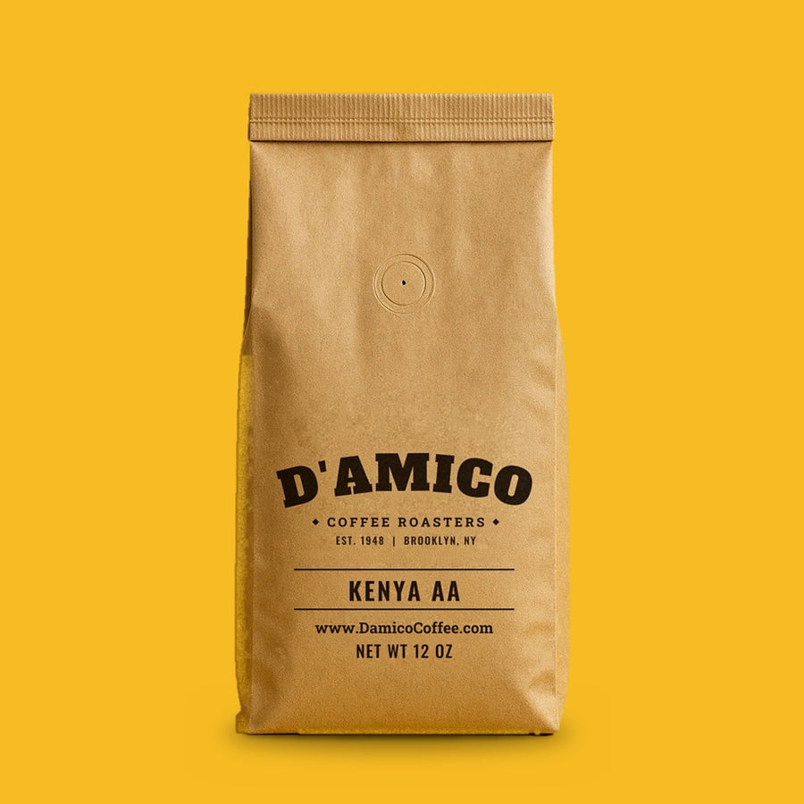 Kenya AA, 12 oz bag of D'Amico coffee
