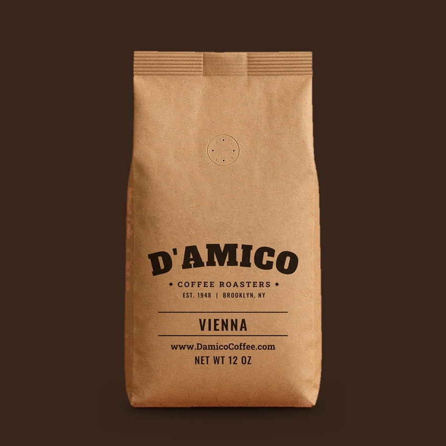 Vienna, 12 oz bag of D'Amico coffee
