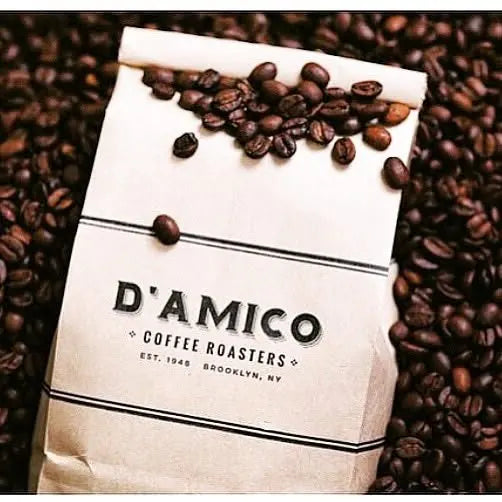 A D'Amico bag with beans
